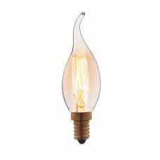 Ретро лампа Эдисона (Свеча на ветру) -- E14 40W 220V 
