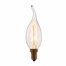 Ретро лампа Эдисона (Свеча на ветру) -- E14 60W 220V 3560-TW