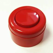 Выключатель ретро пластиковый Красный 1-клавишный
